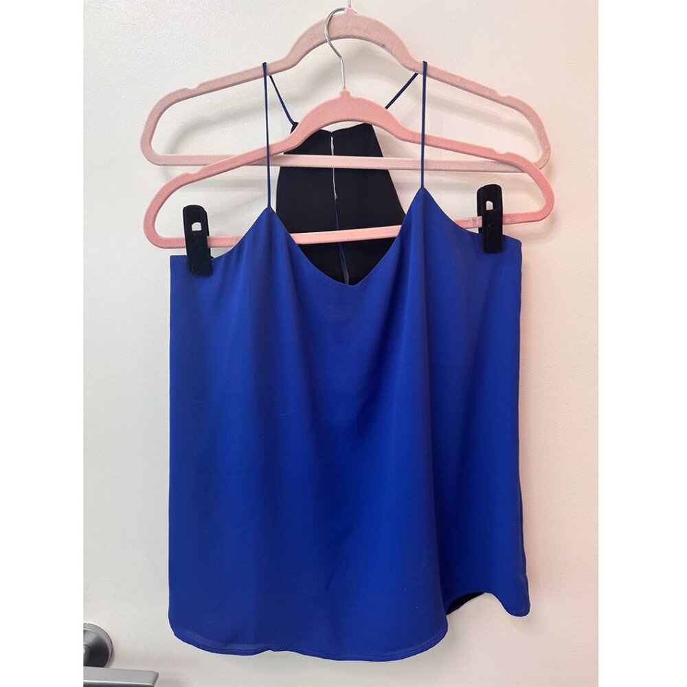 ✨ Express | Blue Black Reversible Top | Size S ✨